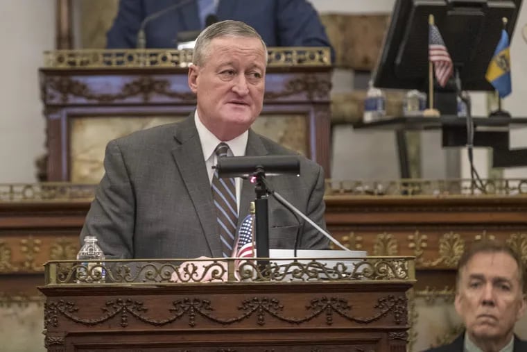 Mayor Kenney asked City Council to raise property taxes by 6 percent during his third budget address on March 1, but  later lowered that figure to 4.1 percent.