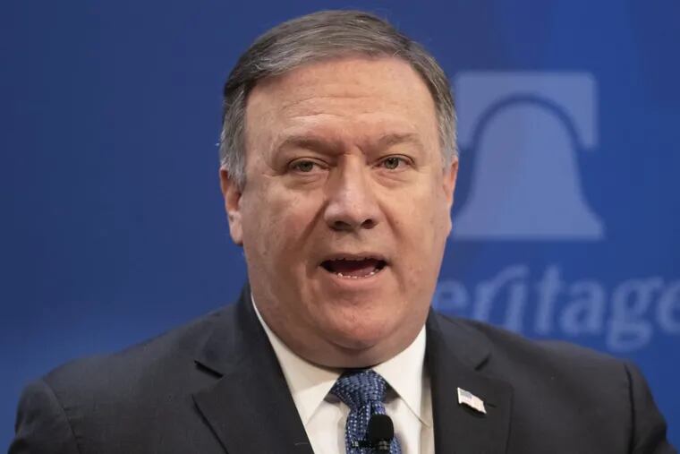 Secretary of State Mike Pompeo is threatening to place “the strongest sanctions in history” on Iran if its government doesn’t change course.