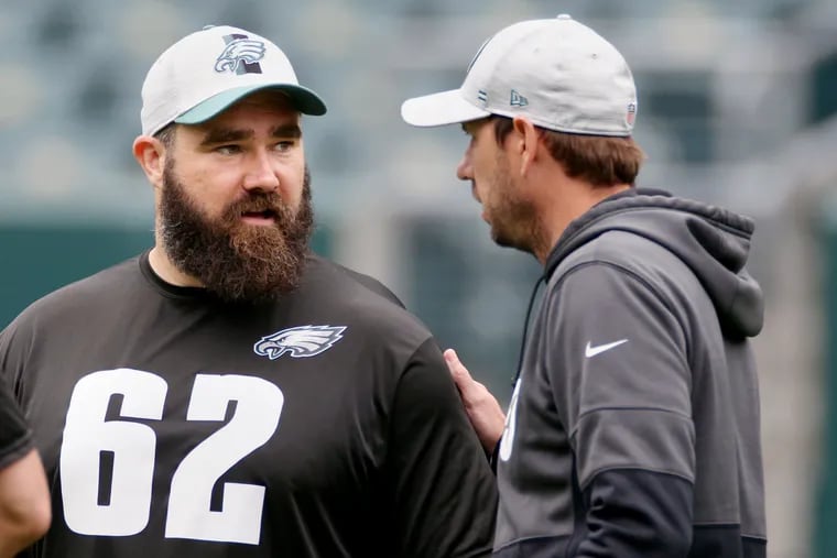 Jason Kelce has played in Philadelphia for a decade.