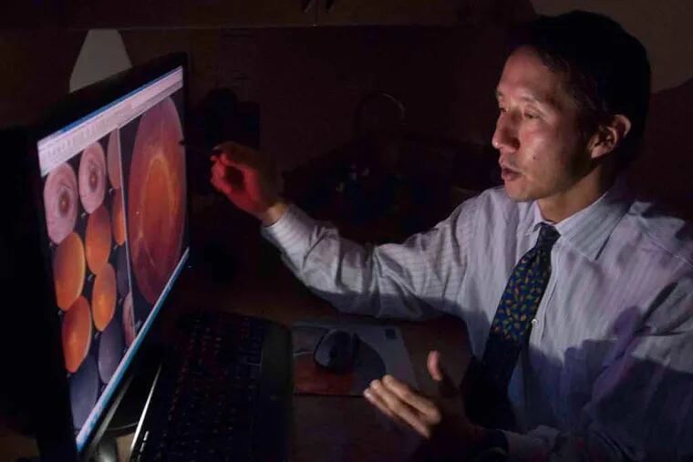 Allen Ho, director of retina research at Wills Eye Hospital, says, "The most important thing is not to be afraid of care, but to be more afraid of complications" of diabetes.