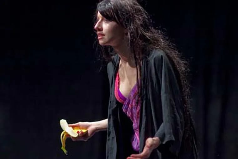 In her new show, &quot;Bang,&quot; festival veteran Charlotte Ford ponders the question: What happens if you get what you want? It is one of the shows that includes nudity. KEVIN MONKO