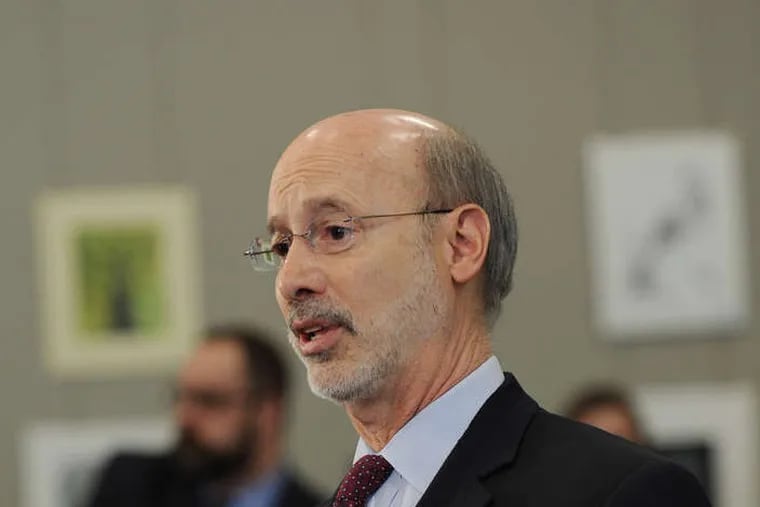 Gov. Wolf's budget aimed high.