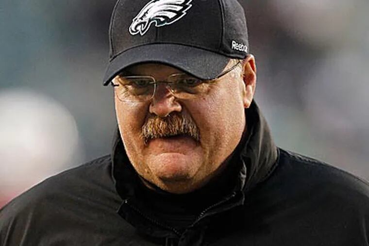Andy Reid has survived this long in large part because of how he has handled adversity. (Ron Cortes/Staff Photographer)