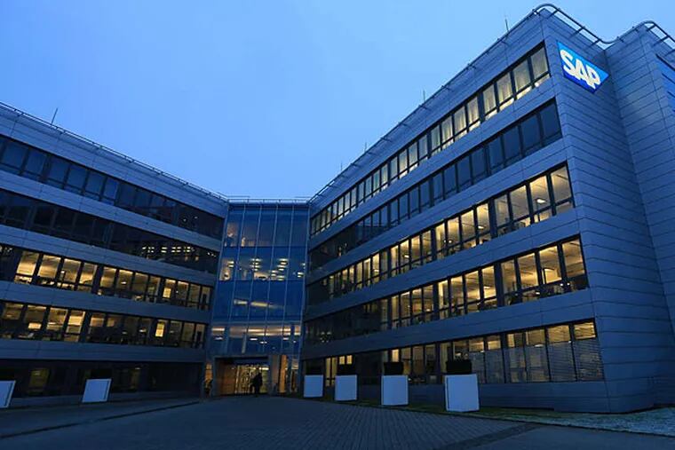Tech firm's SAP headquarters in Walldorf, Germany