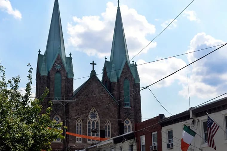 St. Laurentius Church was built in the 19th century as the first Polish Catholic church in Philadelphia. (BEN MIKESELL / Staff Photographer)
