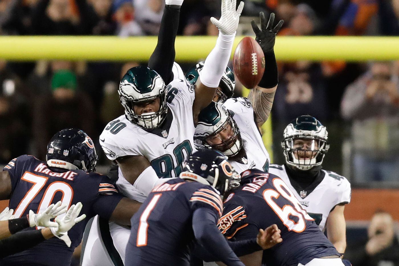 Eagles Treyvon Hester Tipped Cody Parkey S Missed Field Goal In