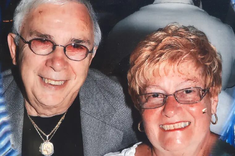 Marie Buck, pictured with husband Michael, was shot and killed in her South Philly corner store on Christmas Eve.