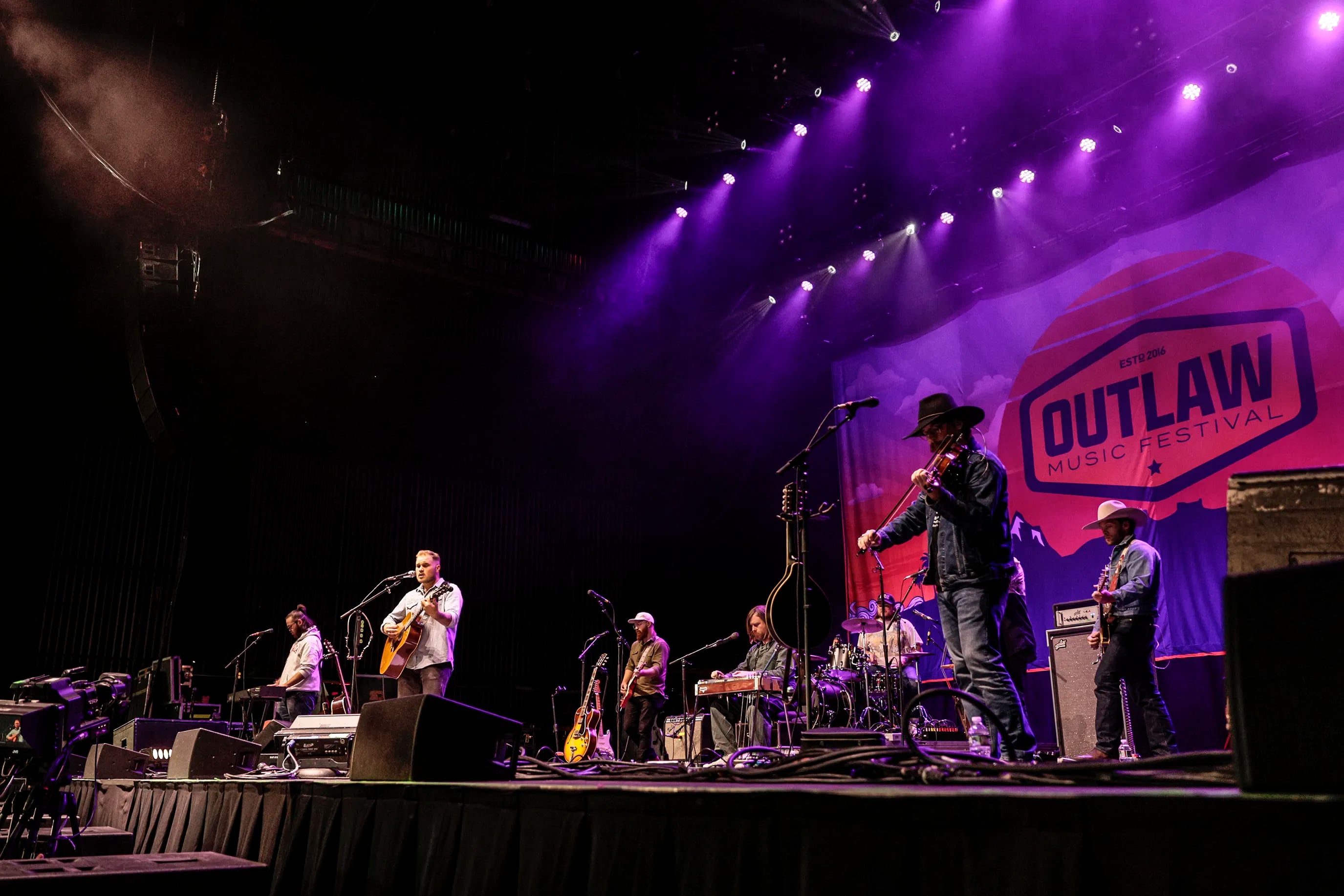Zach Bryan plays during the Willie Nelson's Outlaw Music Festival at the Freedom Mortgage Pavilion in Camden, Friday,  September 23, 2022. This year's festival is making a stop in Philadelphia on Aug. 5. 