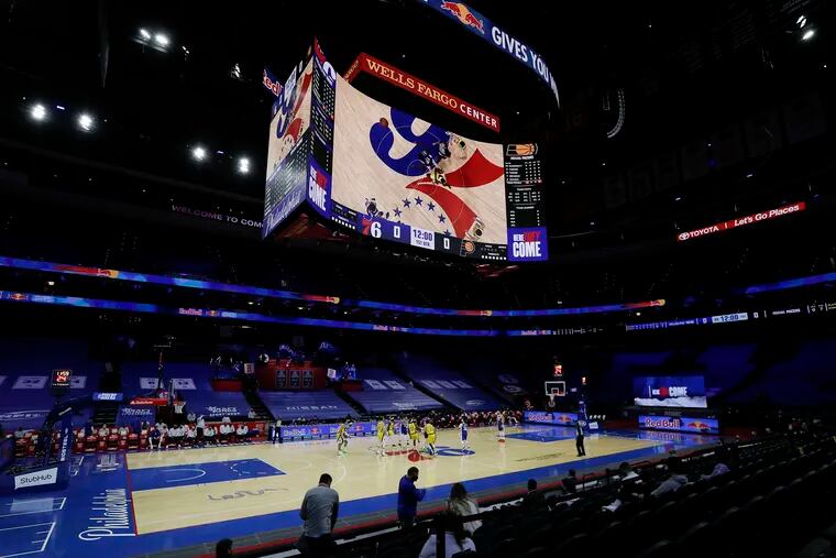 The Sixers played the Pacers at the Well Fargo Center on Monday, March 1, 2021 in Philadelphia.
