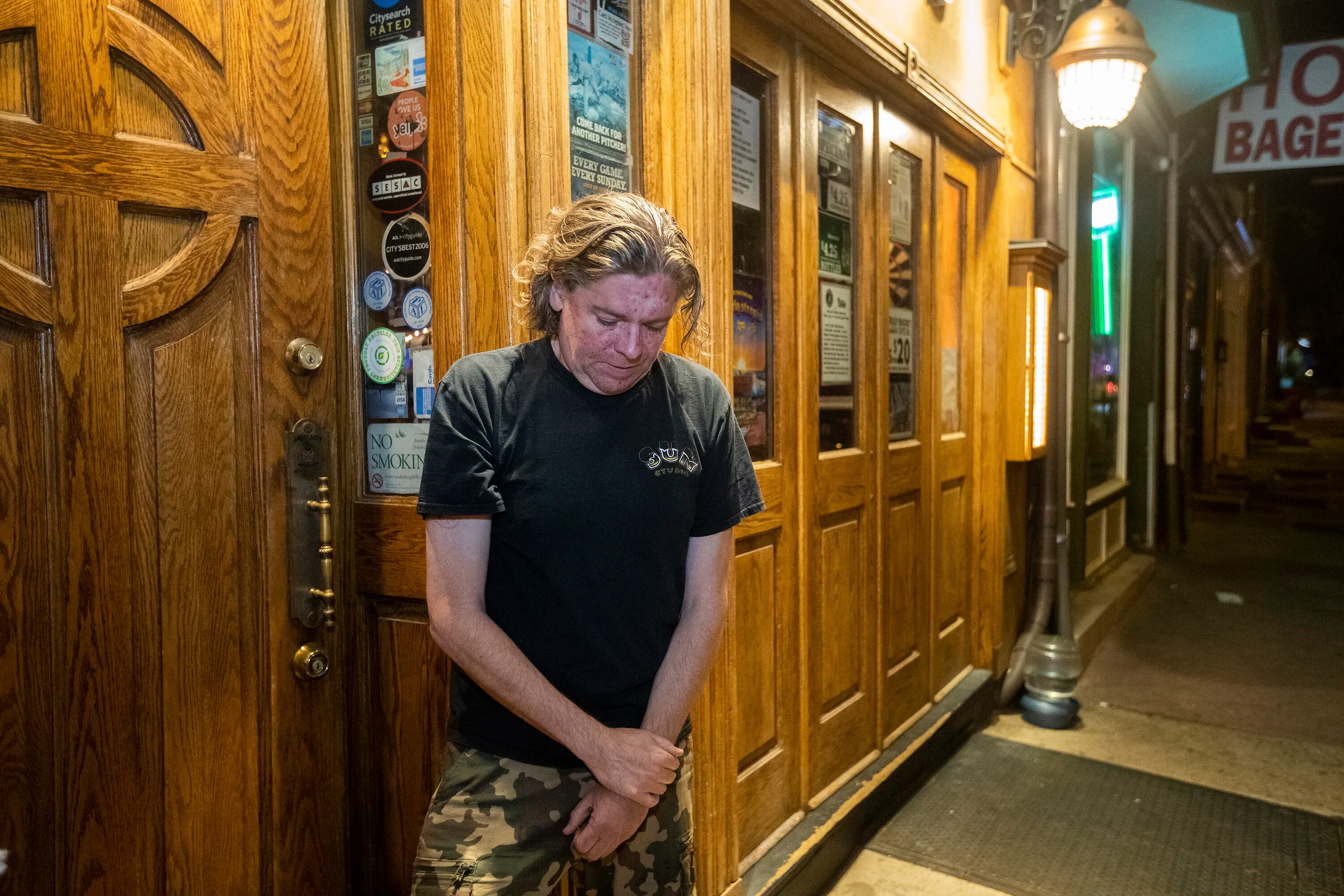 Eric Walsh, a bartender at O'Neals Irish Pub on Third Street, describes the mass shooting that left three dead and 11 wounded on South Street June 4, 2022.