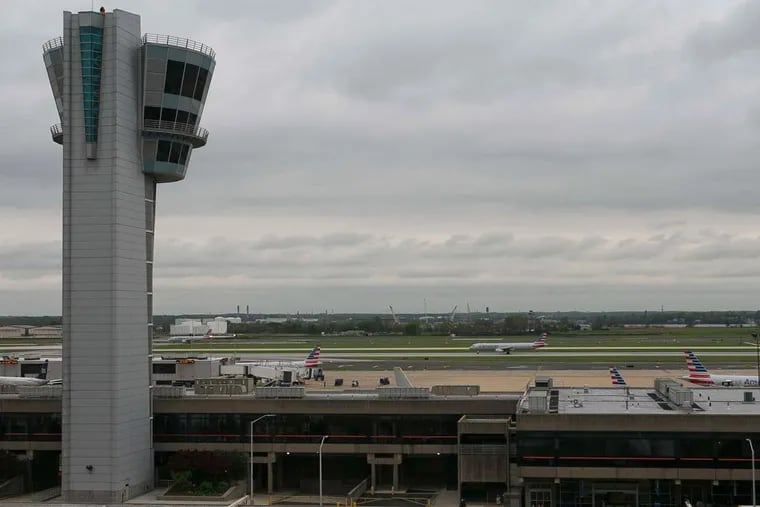 Runways at Philadelphia International Airport