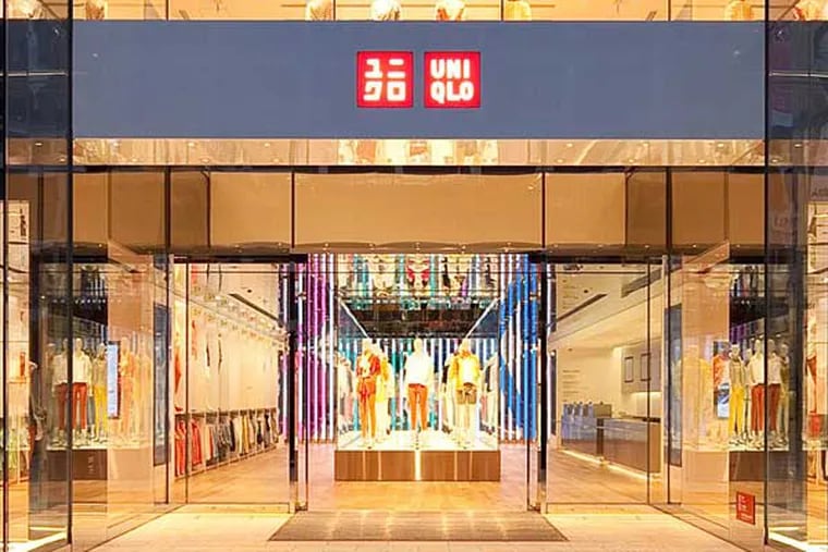 The Japanese-owned clothing chain Uniqlo has taken 49,000 square feet at 1608 Chestnut St.