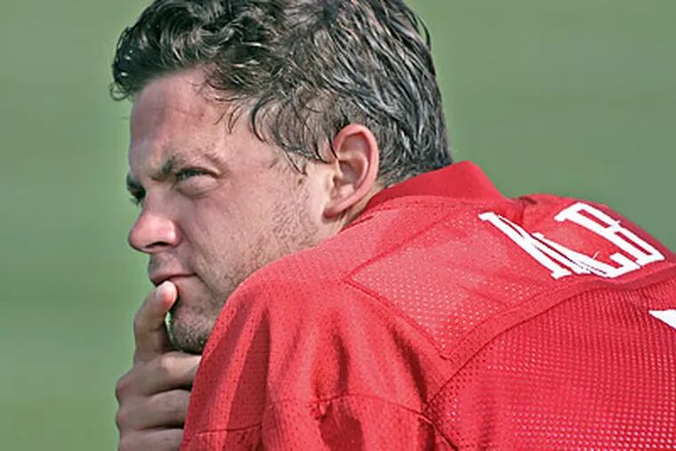 In recent weeks, Kevin Kolb certainly has seemed to expect to end up in Arizona. (Steven M. Falk/Staff file photo)