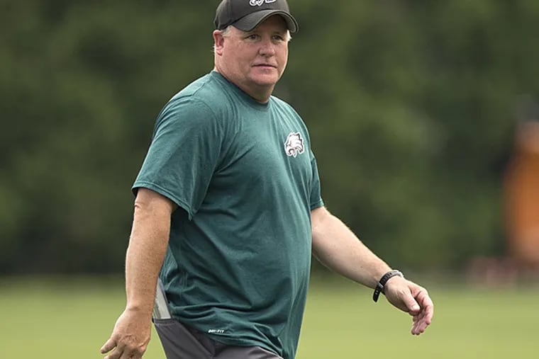 Eagles head coach Chip Kelly. (Matt Rourke/AP)