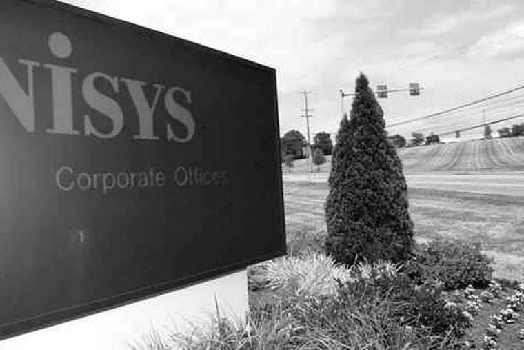 Unisys plans to move from its headquarters in Blue Bell to a smaller building nearby in May.