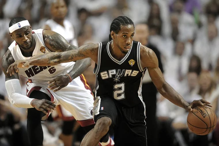 If the Sixers strike out on Kawhi Leonard, right, LeBron James, and Paul George, what happens next?