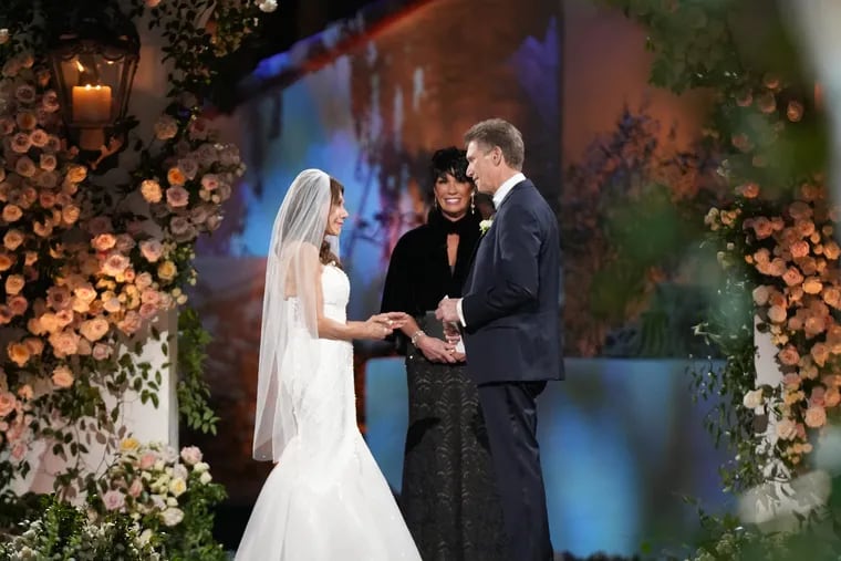 Former "Golden Bacheor" contestant Susan Noles, of Aston, Pa., married Gerry Turner and Teresa Nist on live television on Jan. 4. The couple is getting divorced after three months of marriage — and long distance.