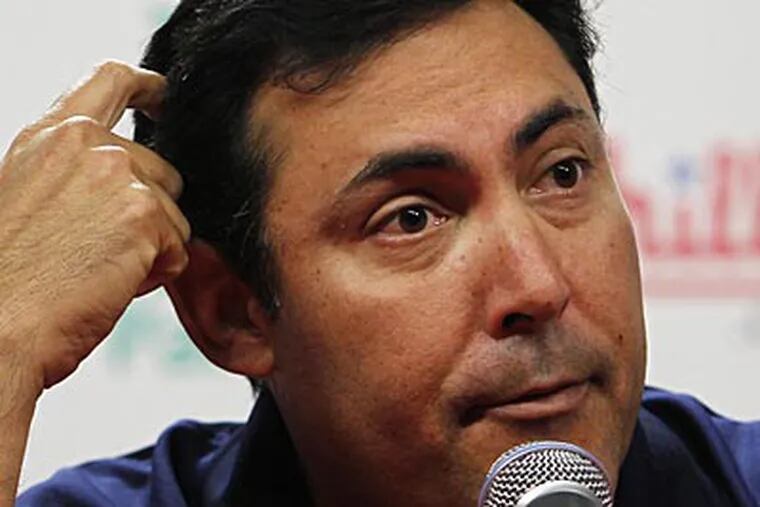 "I'm still very optimistic that we're going to get guys back and start playing better," Ruben Amaro Jr. said. (Staff file photo)