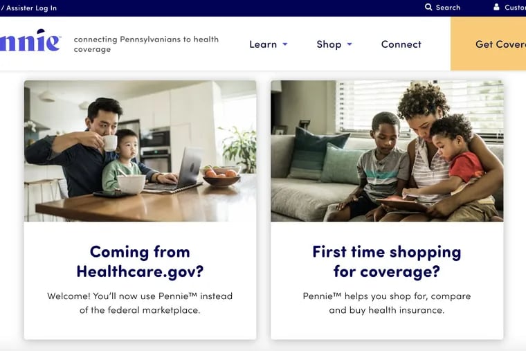 Pennsylvania has its own online insurance marketplace, Pennie.com.