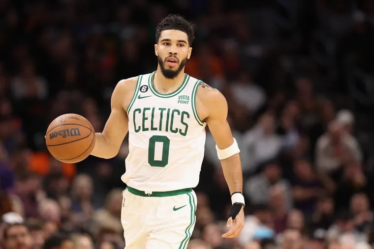 Led by forward and MVP candidate Jayson Tatum, the Boston Celtics are off to an NBA-best 21-5 start to this season. The Celtics also lead the league with a 17-9 ATS record. (Photo by Christian Petersen/Getty Images)