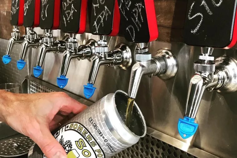 Somers Point Brewing Co. is among the more than 100 small breweries in New Jersey affected by new rules issued Tuesday by the New Jersey Division of Alcoholic Beverage Control.