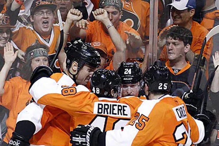 The Flyers look to eliminate the Penguins in Game 6 on Sunday at the Wells Fargo Center. (Yong Kim/Staff Photographer)