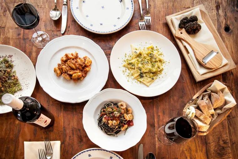 Menu items from Le Virtu. Le Virtu is one of many restaurants participating in Passyunk Avenue's Restaurant Week, running through March 8.