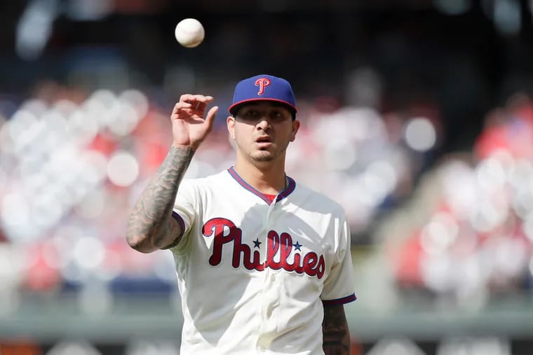 Vince Velasquez is trying to hold onto his spot in the Phillies rotation.