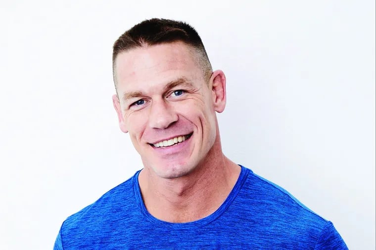 WWE superstar, actor, and now children's book author John Cena.