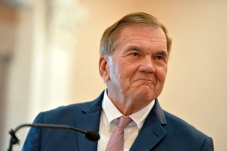 Tom Ridge, the former Pennsylvania governor and the first secretary of the U.S. Department of Homeland Security, in Erie in January.
