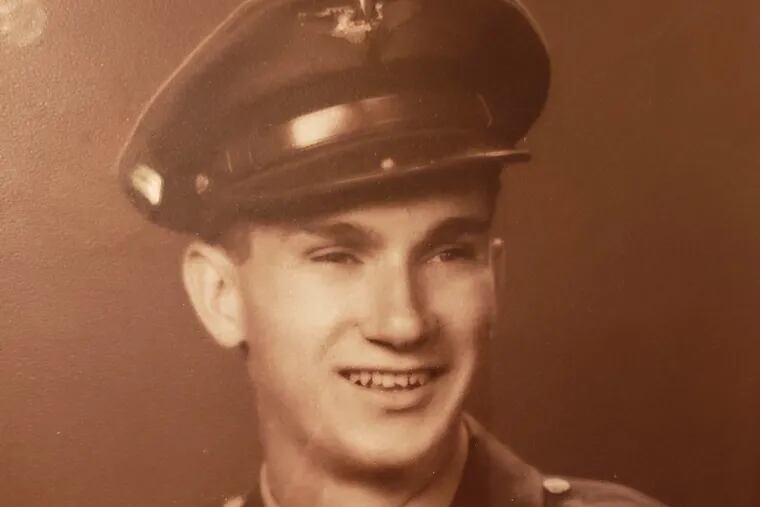 Morris Schwartz in Army uniform.