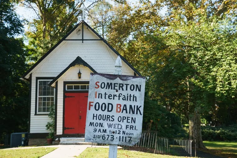 Somerton Interfaith Food Bank at St. Andrew's in-the-Field Episcopal Church has seen an increase in need, a trend in Northeast Philadelphia.