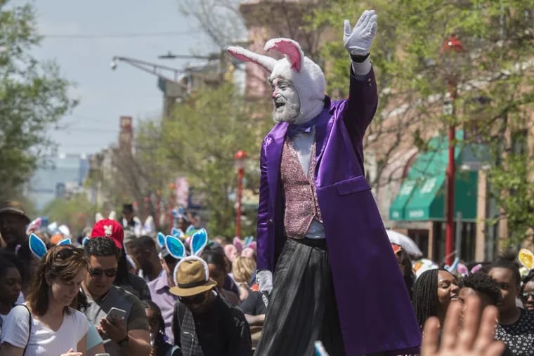 Little ones can look forward to Easter Bunny sightings at the annual Easter Promenade, returning to South Street for its 87th year.