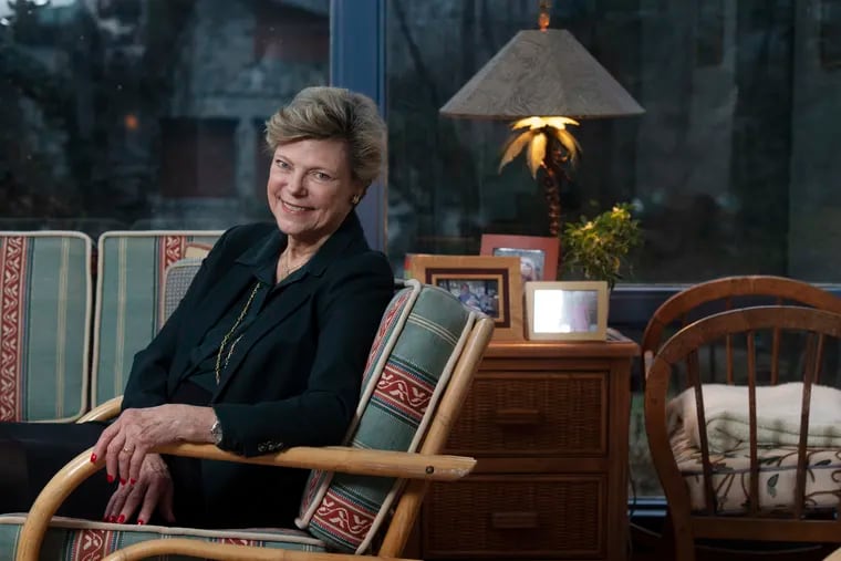 Cokie Roberts, seen Feb. 5 in her Bethesda, Md., home is an Emmy Award-winning journalist and author of six books.