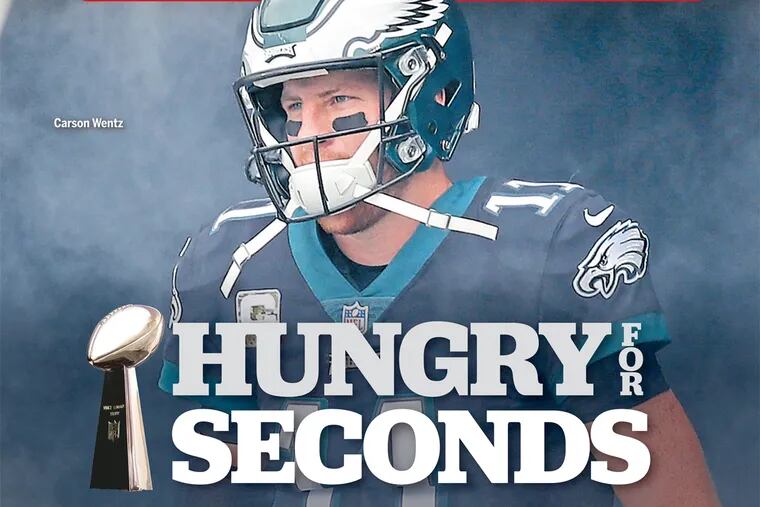 Cover of the Daily News' 2018 Eagles season preview.