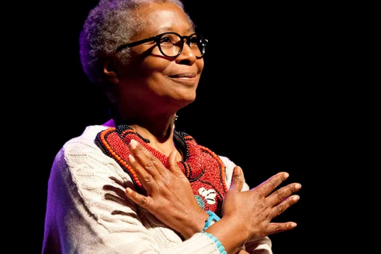 "Author Alice Walker in December at the London premiere of "Beauty in Truth," Pratibha Parmar's portrait of the Pulitzer honoree featuring captivating passages of Walker reading from her own works.