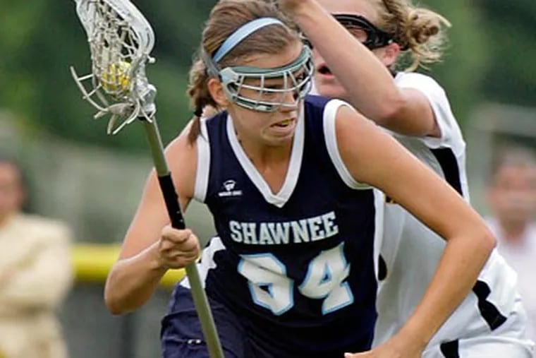 Shawnee is the girls' lacrosse team of the year. (Elizabeth Robertson / Staff Photographer)
