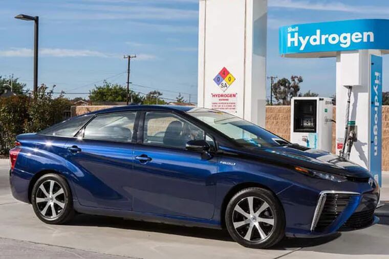 The 2016 Toyota Mirai will start at $57,500, or $499 per month to lease. (TNS)