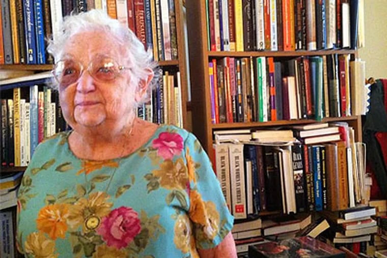 Dorothy Kapenstein , 83, described by a fellow alumna as "a compact tornado." (Dan Rubin / Staff)