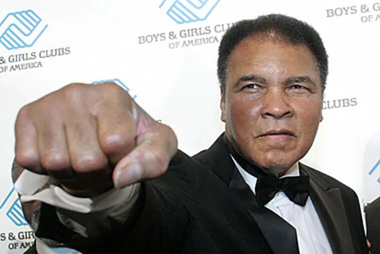 Muhammad Ali was chosen to receive the 2012 Liberty Medal. (AP file photo)