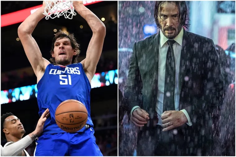Boban Marjanovic does not find reading fundamental in the new "John Wick 3."