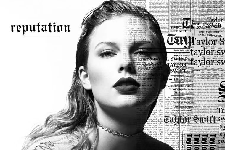 Cover art for Taylor Swift’s upcoming album, “Reputation,” expected Nov. 10.