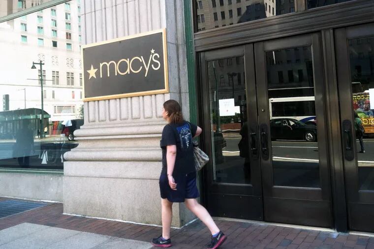 While Macy's store in Center City does well, others are not faring as well in malls. Macy's plans to close as many as 40 stores in early 2016.