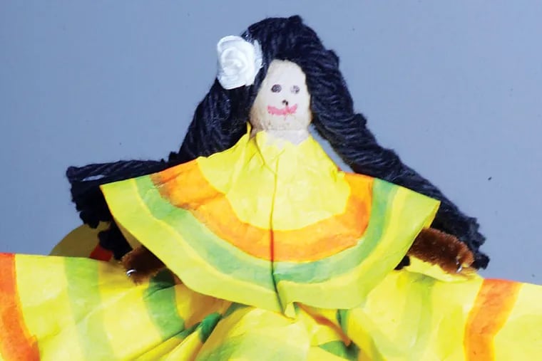 Make this Mexican dancing doll for Cinco de Mayo.