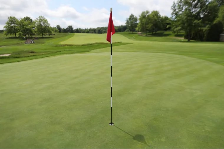 The Stonewall course in Elverson, Chester County, hosted the U.S. Amateur qualifier.