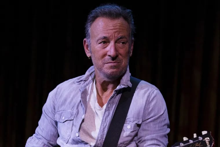 Bruce Springsteen was spotted on the Wildwood boardwalk on Thursday.