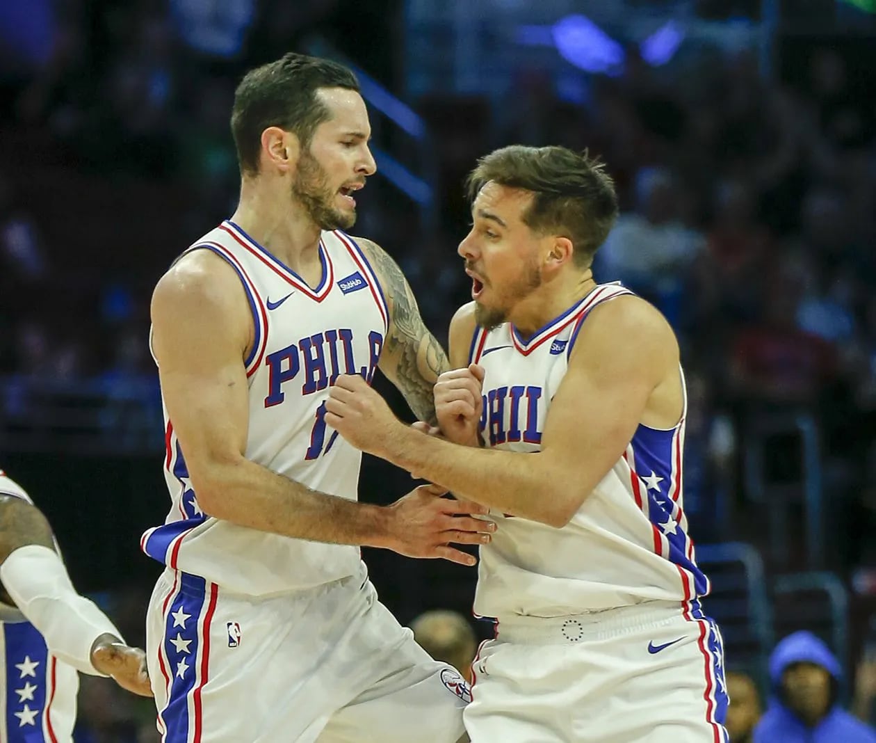 At 34, Sixers' JJ Redick is more than just a mentor to young players