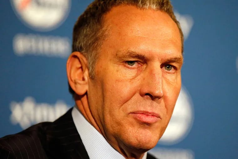 New Sixers president of basketball operations Bryan Colangelo.