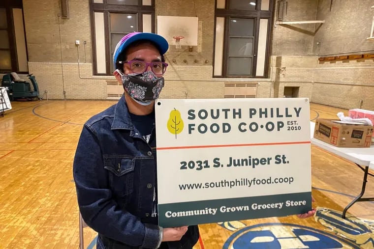 Cameron Adamez is the front-end manager at South Philly Food Co-op.