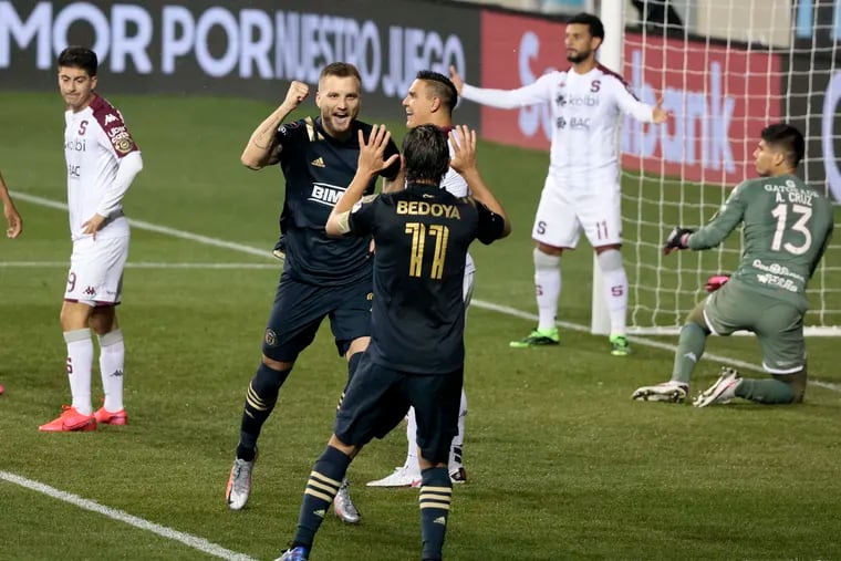 The Union started the year by beating Costa Rica's Saprissa to start their first ever run in the Concacaf Champions League.